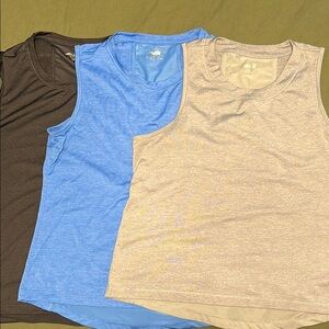 Women's Avia- Set of 3 Athletic Tank Tops